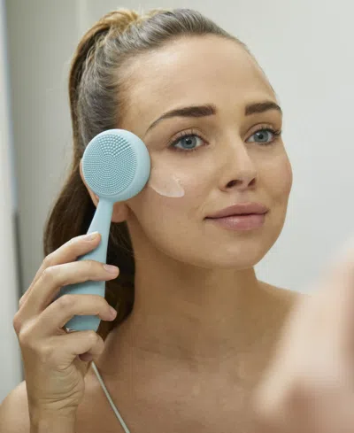 Pmd Clean Pro Silver Face Cleansing Device In White