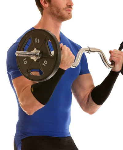 Instaslim Men's Big & Tall Compression Activewear Short Sleeve Crewneck T-shirt In Blue