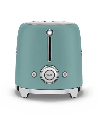 Smeg 2-slice Toaster In Green