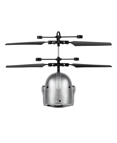 World Tech Toys Star Wars The Mandalorian Mando Helmet Sculpted Head Ufo Helicopter In Black