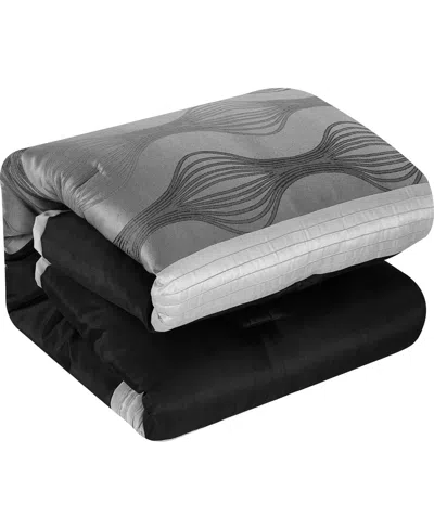 Stratford Park Kath 7-piece Comforter Set, Queen In Silver