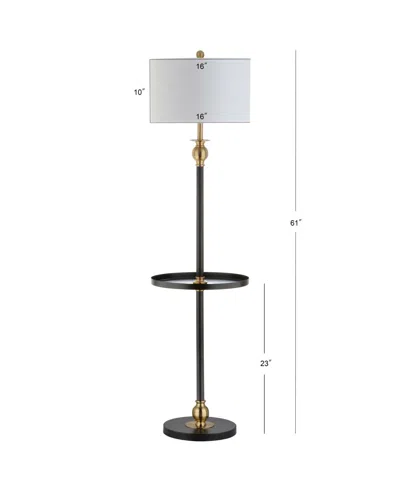 Jonathan Y Evans Led End Table Floor Lamp In Multi