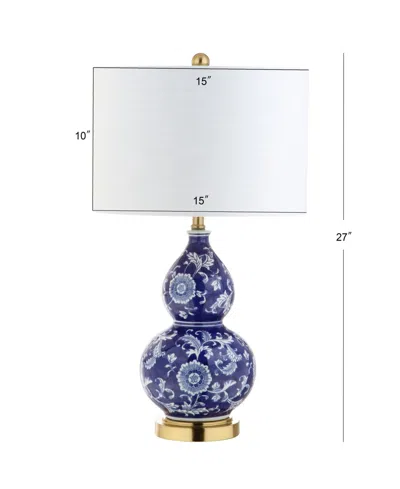Jonathan Y Lee Chinoiserie Led Table Lamp In Multi