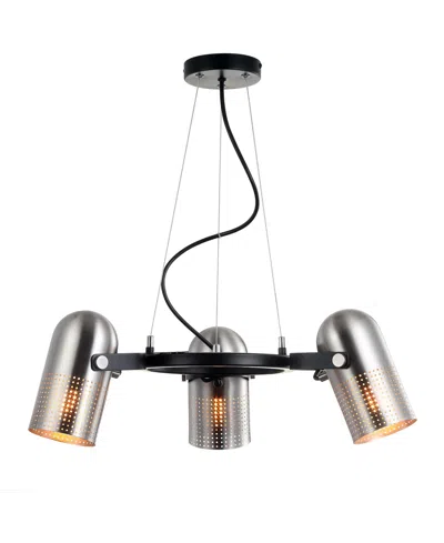 Jonathan Y Loki 22" 3-light Adjustable Metal Led Pendant