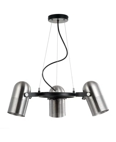 Jonathan Y Loki 22" 3-light Adjustable Metal Led Pendant