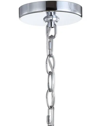 Jonathan Y Nira 9.75" Adjustable 3d Color Burst Glass/metal Pendant