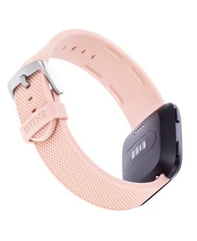 Withit Silicone Woven Band 3-pack Designed For Fitbit Versa 3 & 4 And Sense & Sense 2 In Multi