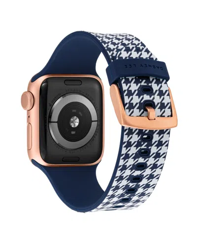 Withit Hound Dog Silicone Band By Dabney Lee Designed For Apple Watch 42mm (series 10) & 38/40/41mm In Blue