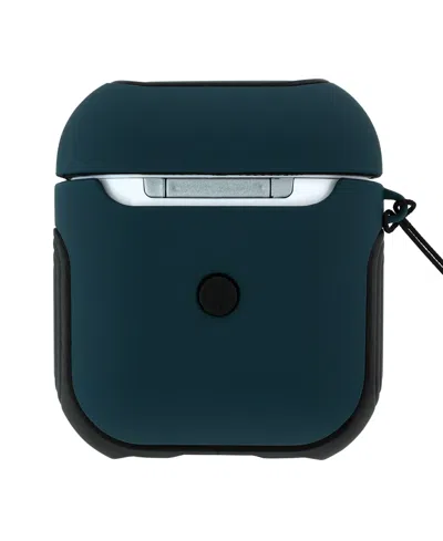 Withit Bluestone And Black Sport Cover Designed For Apple Airpods In Blue