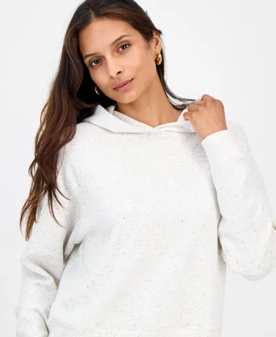 And Now This Petite Long-sleeve Hoodie, Macy's Exclusive In White