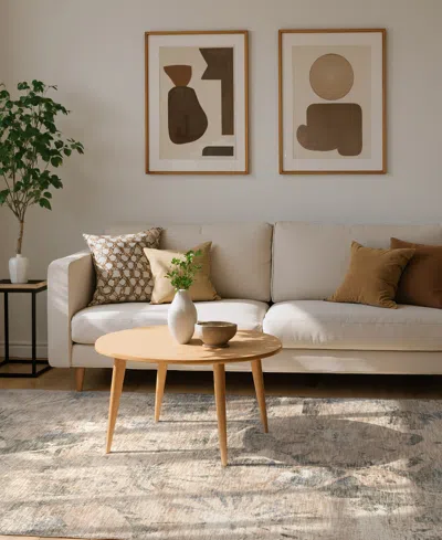 Mink Home Castille Csl939 8'x10' Area Rug In Gray