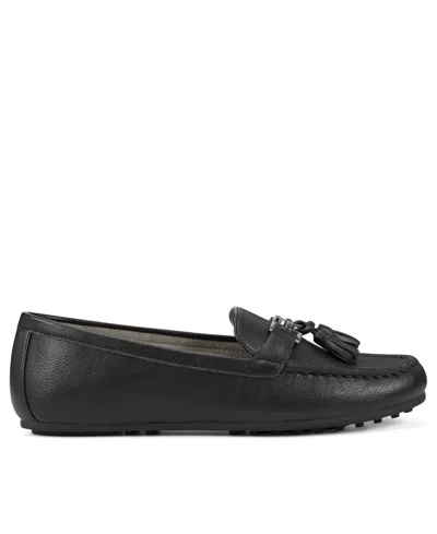 Aerosoles Women's Deanna Driving Style Loafers In Black