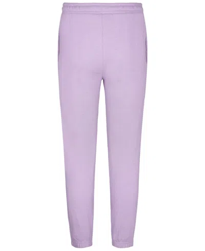 Hurley Girls 7-16 Lurex Fleece Joggers In Gray