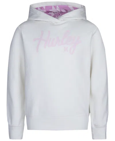 Hurley Girls 7-16 Fleece Hoodie In Black