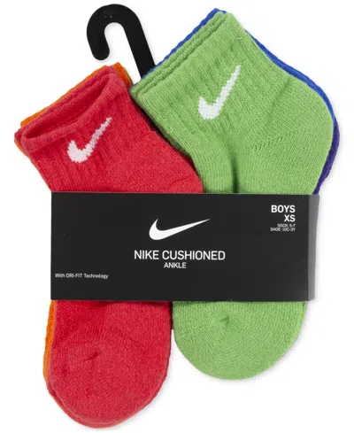 Nike Boys  Dri-fit Performance Basic Crew Socks In Multi