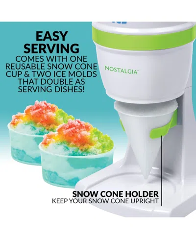 Nostalgia Eshvice2hsi Electric Shave Ice & Snow Cone Maker In Multi