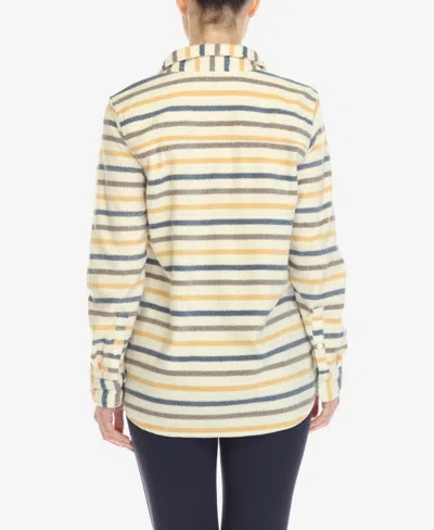 White Mark Women's Flannel Plaid Shirt In Multi