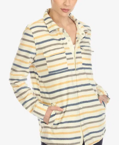 White Mark Women's Flannel Plaid Shirt In Multi