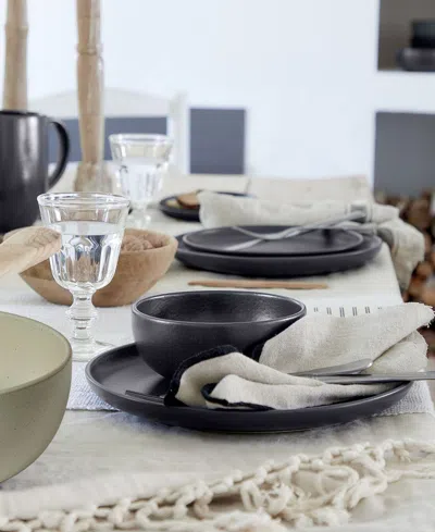 Casafina By Costa Nova Pacifica 10" Serving Bowl 101 Oz. In Gray