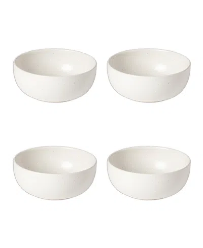 Casafina By Costa Nova Pacifica Dinnerware Cereal Bowls, Set Of 4 In White