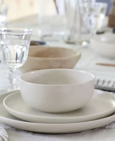 Casafina By Costa Nova Pacifica Dinnerware Cereal Bowls, Set Of 4 In White