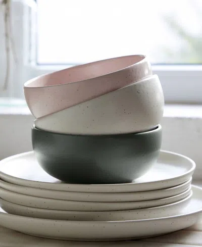 Casafina By Costa Nova Pacifica Dinnerware Cereal Bowls, Set Of 4 In White