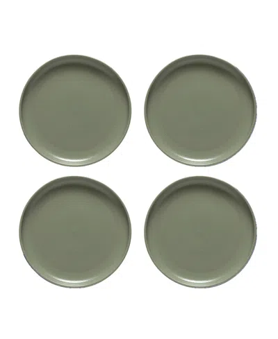 Casafina By Costa Nova Pacifica Dinnerware Dinner Plate, Set Of 4 In Green