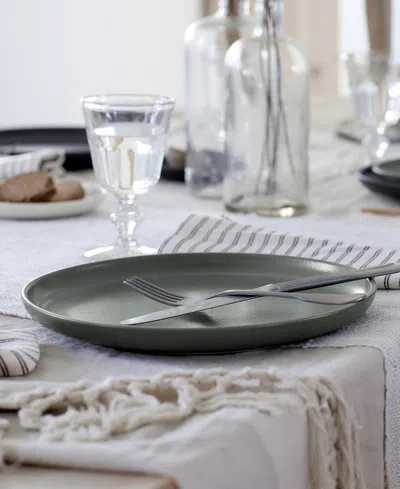 Casafina By Costa Nova Pacifica Dinnerware Dinner Plate, Set Of 4 In Green