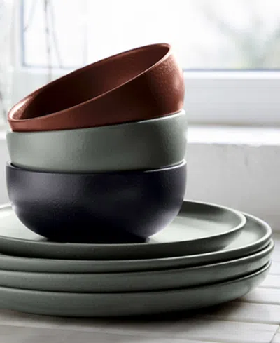 Casafina By Costa Nova Pacifica Dinnerware Salad Plates, Set Of 4 In Green