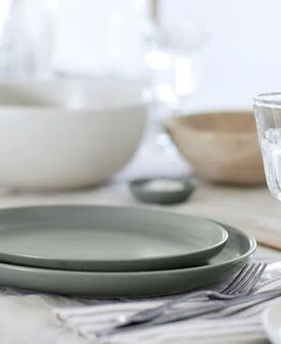 Casafina By Costa Nova Pacifica Dinnerware Salad Plates, Set Of 4 In Green