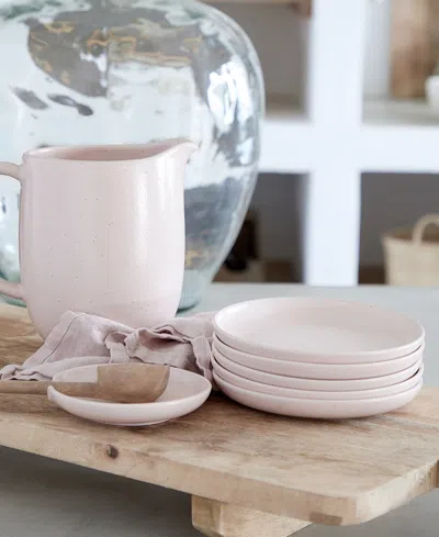 Casafina By Costa Nova Pacifica Dinnerware Salad Plates, Set Of 4 In White