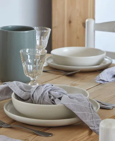 Casafina By Costa Nova Pacifica Serveware Pasta Bowl, Set Of 4, 33 oz In Green