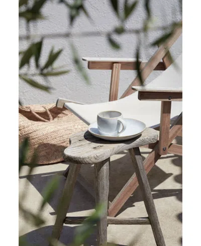 Casafina By Costa Nova Eivissa 9" Salad, Dessert Plate In Brown