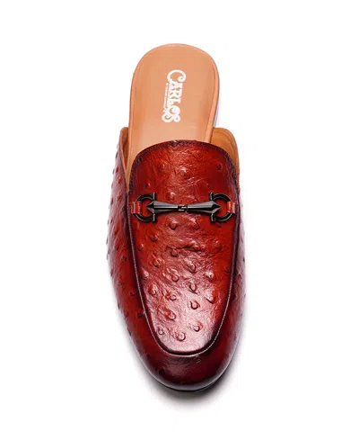 Carlos By Carlos Santana Apollo Bit Slides In Burgundy