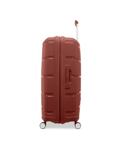 Samsonite Closeout!  Outline Pro Large Hardside Expandable Spinner In Red