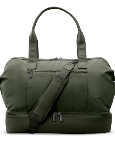 Samsonite Better Than Basic Drop Bottom Weekender Duffel In Green