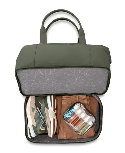 Samsonite Better Than Basic Drop Bottom Weekender Duffel In Green