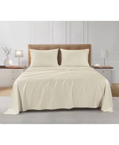 Sleep Rx Sleeprx 300 Thread Count 4-pc. Sheet Set, California King In White
