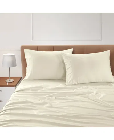 Sleep Rx Sleeprx 300 Thread Count 4-pc. Sheet Set, California King In White