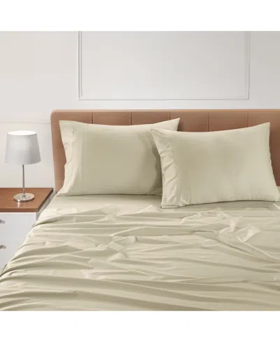 Sleep Rx Sleeprx 300 Thread Count 4-pc. Sheet Set, California King In Brown