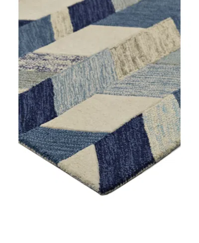 Feizy Arazad R8446 Blue And Ivory 2' X 3' Area Rug In Multi