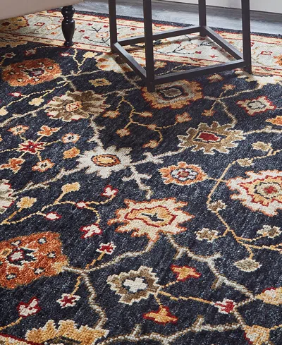 Feizy Carrington R6500 5'6" X 8'6" Area Rug In Multi