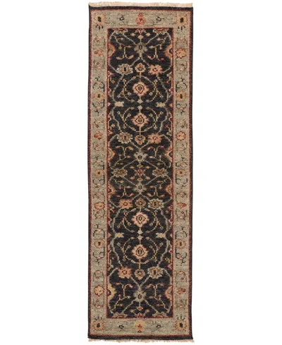 Feizy Carrington R6500 2'6" X 8' Runner Area Rug In Multi
