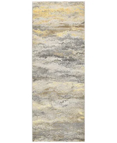 Feizy Aura R3735 2'10" X 7'10" Runner Area Rug