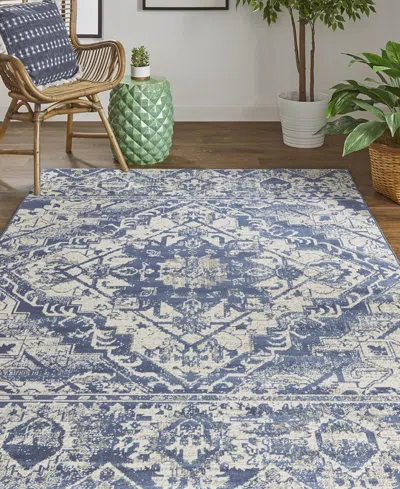 Feizy Foster R3760 6'5" X 9'6" Area Rug In Multi