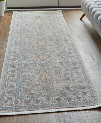 Feizy Marquette R3761 2'8" X 10' Runner Area Rug In Multi