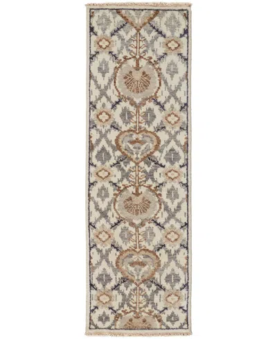 Feizy Beall R6712 2'6" X 8' Runner Area Rug In Multi