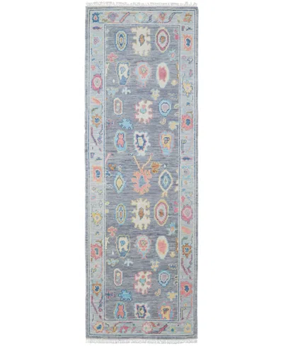 Feizy Karina R6792 2'6" X 8' Runner Area Rug In Multi