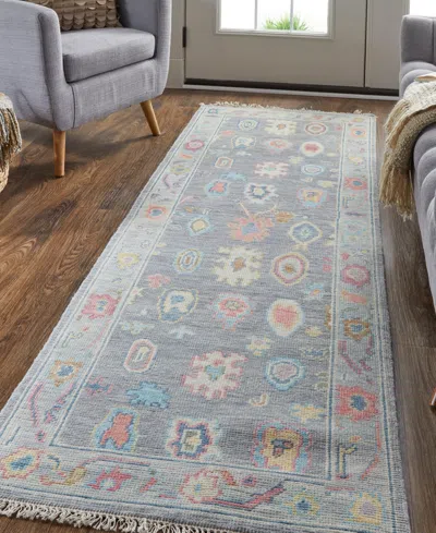 Feizy Karina R6792 2'6" X 8' Runner Area Rug In Multi