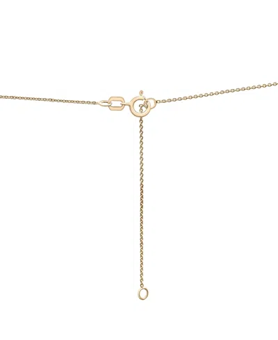Wrapped Diamond Lariat Choker Necklace (1/4 Ct. T.w.) In 10k Gold, 14" + 2" Extender, Created For Macy's In Gold
